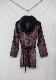 Shiny velvet blazer