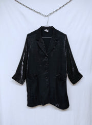 Shiny blazer