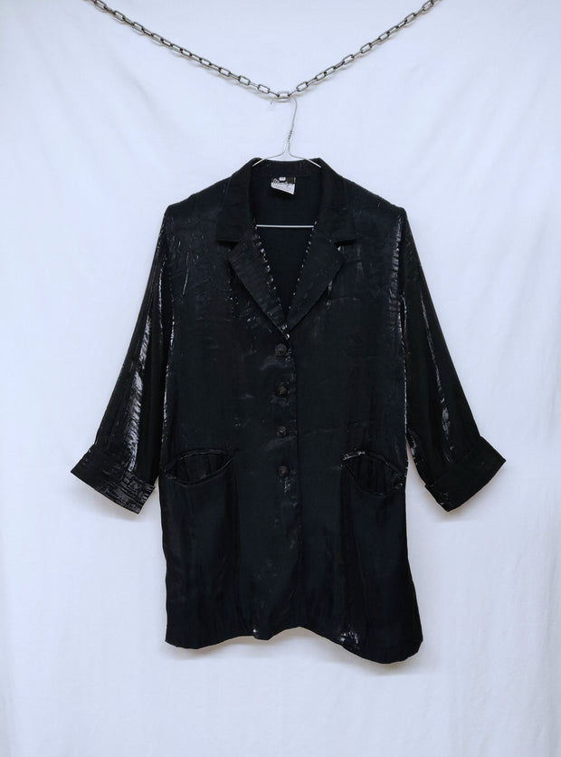 Shiny blazer