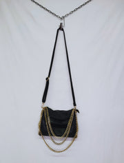 Dark grey chain bag
