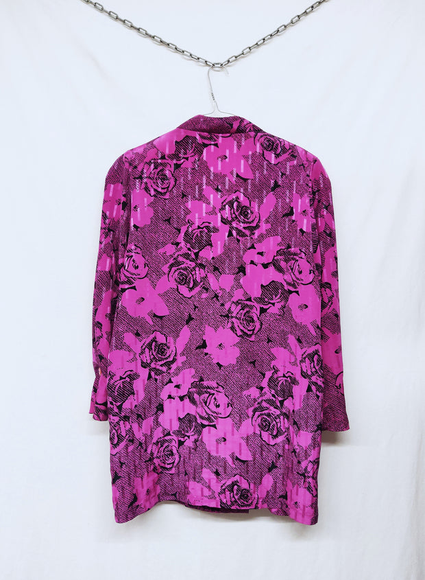 Pinky rose blazer