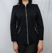 Black thick shirt