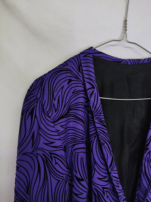 Dark lilac blazer