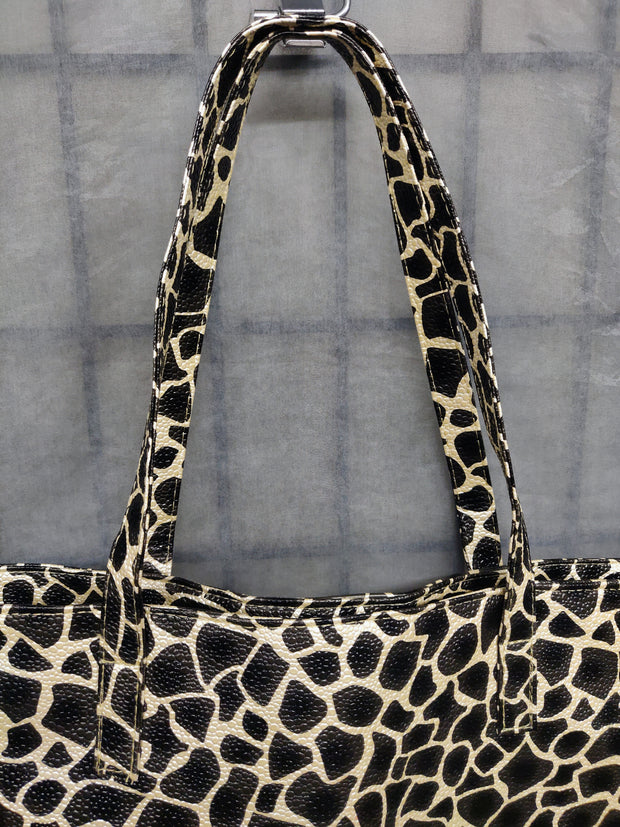 Animal print bag