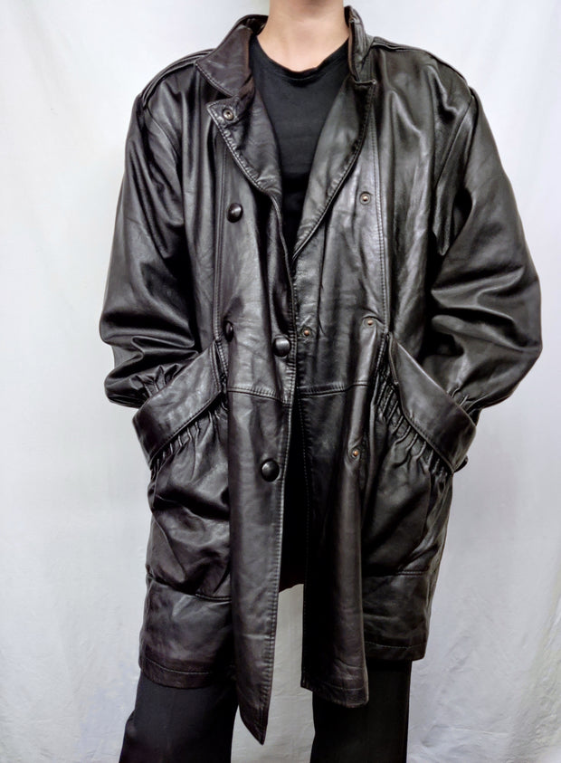 Leather jacket