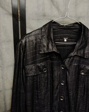 Black edgy shirt