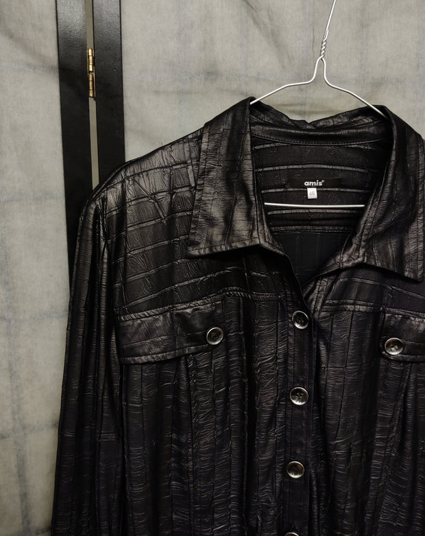 Black edgy shirt