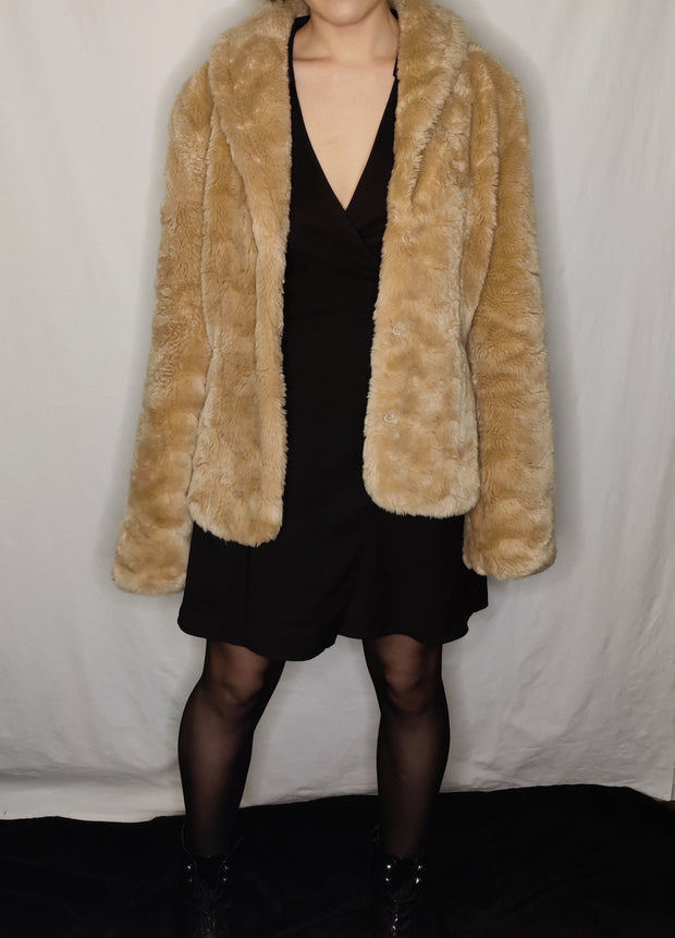 Elegant furry jacket