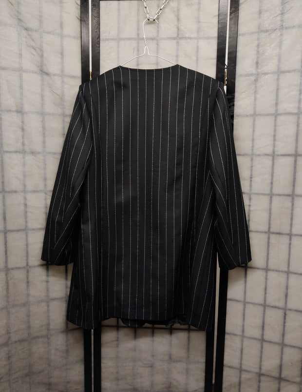 Striped blazer